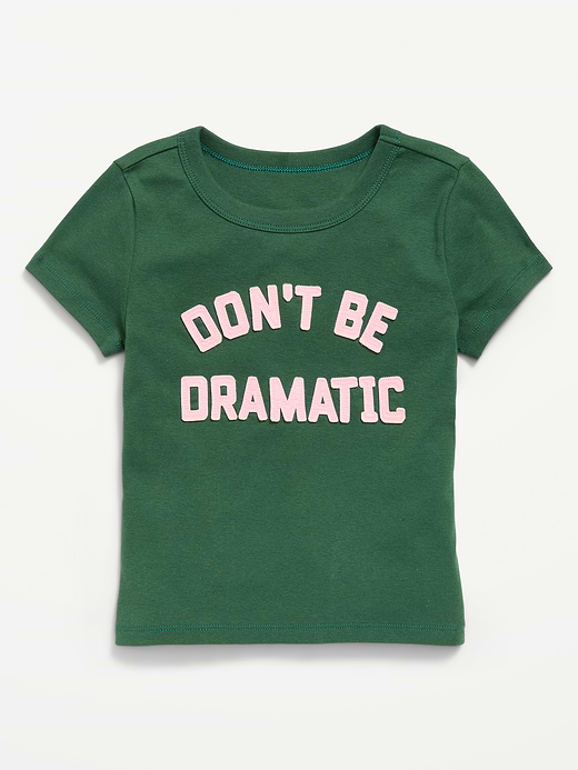 Old Navy Fitted Short-Sleeve T-Shirt for Girls — photo 1
