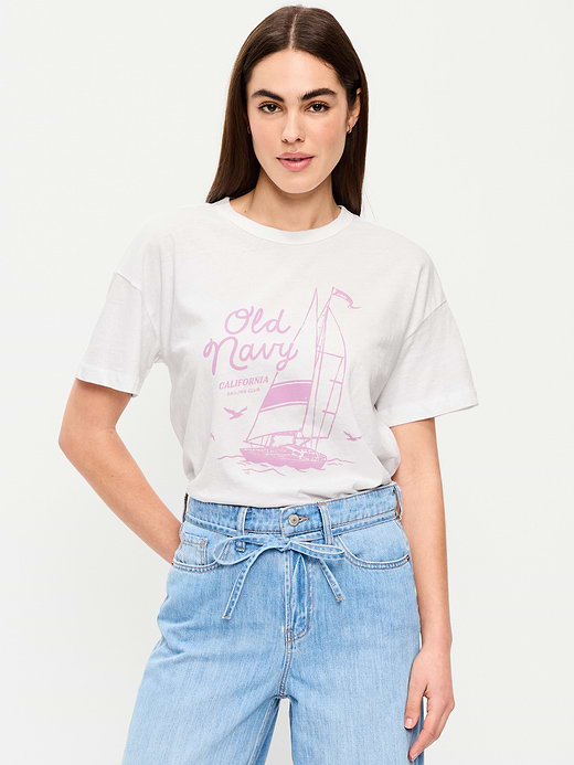 Old Navy Oversized EveryWear Tunic T-Shirt — photo 10