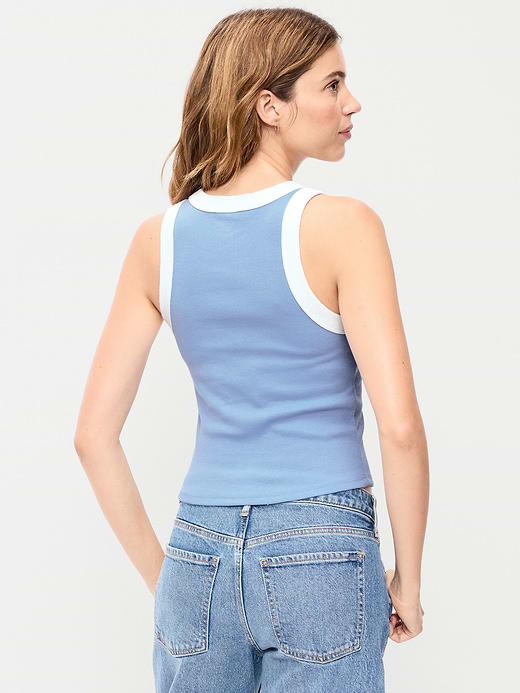 Old Navy Crop Ribbed Tank Top — photo 3