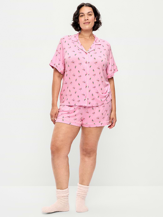 Old Navy Sunday Sleep Knit Jersey Short Set — photo 8
