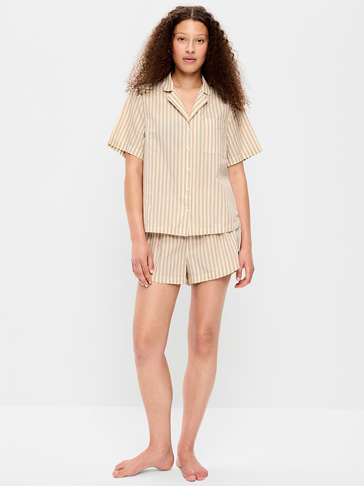 Old Navy Poplin Pajama Short Set — photo 1