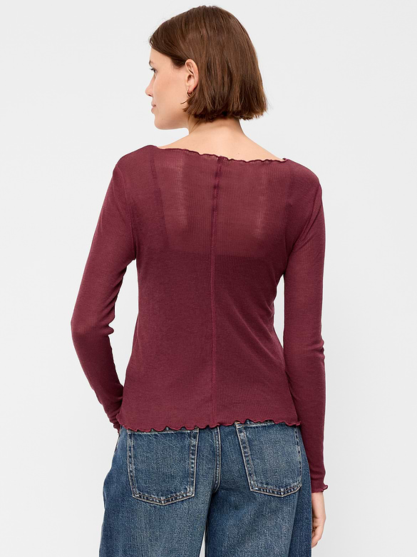 Old Navy Lettuce-Edge Tissue T-Shirt — photo 3