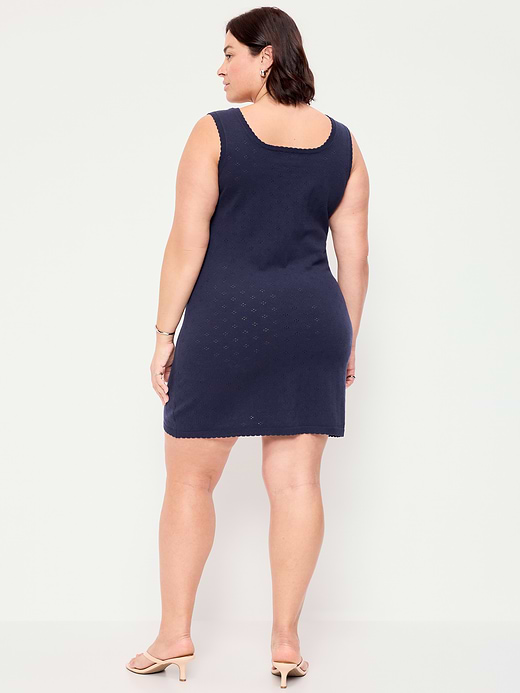 Old Navy SoSoft Lite Pointelle Sweater Dress — photo 10