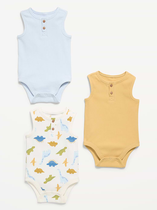 Old Navy Unisex Bodysuit 3-Pack for Baby — photo 3