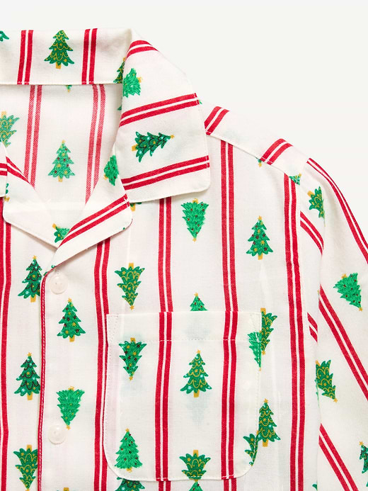 Old Navy Gender-Neutral Printed Flannel Pajama Pants Set for Kids — photo 4