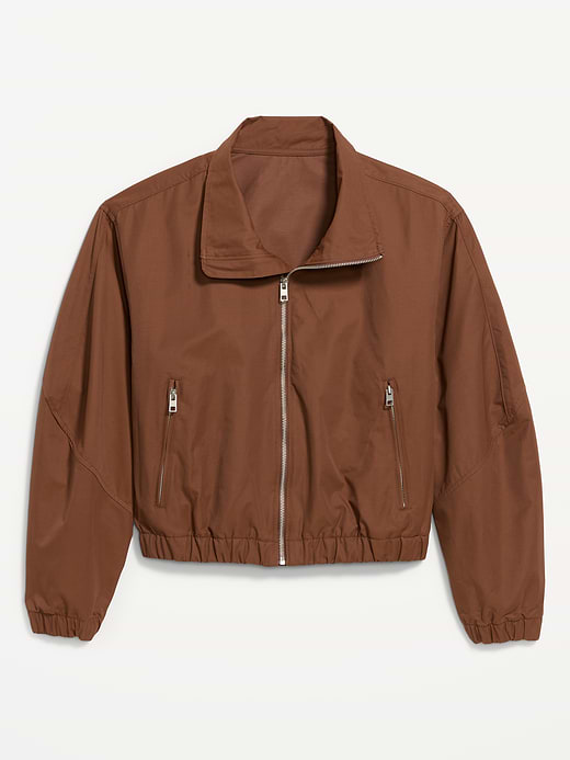 Old Navy Twill Utility Zip-Front Jacket — photo 8