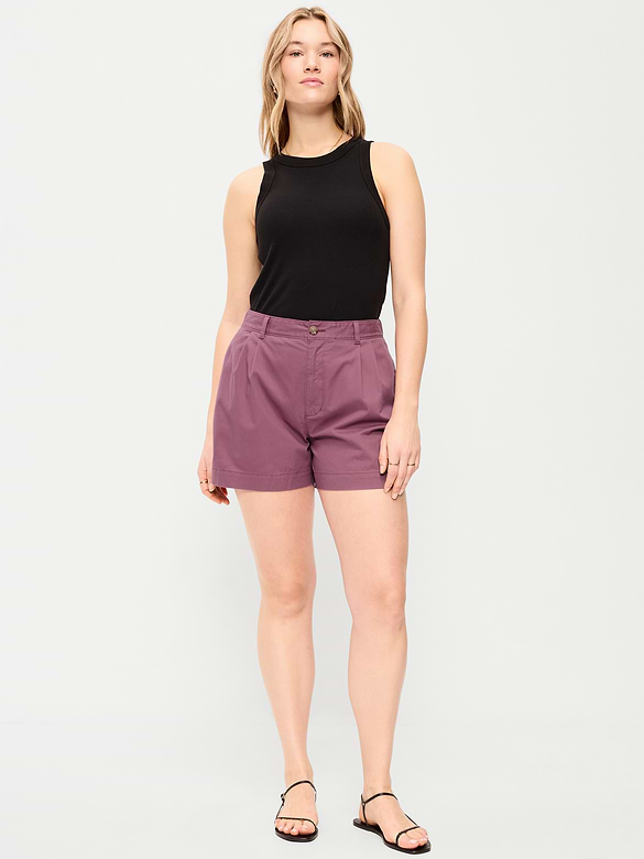 Old Navy High-Waisted OGC Chino Shorts -- 4-inch inseam — photo 5