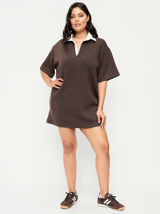 Old Navy Bounce Fleece Short-Sleeve Polo Dress — photo 6