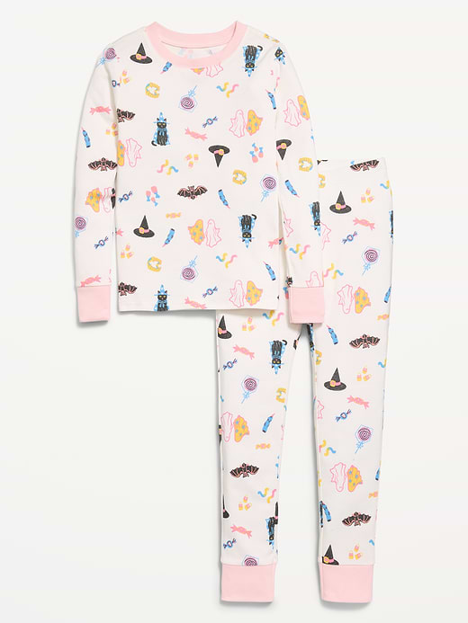 Old Navy Printed Snug-Fit Graphic Pajama Set for Girls — photo 1