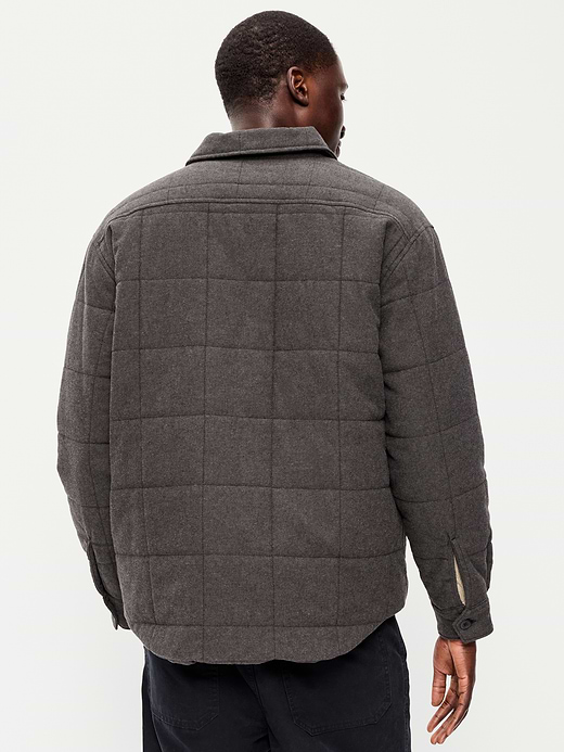 Old Navy Plaid Flannel Shacket — photo 3