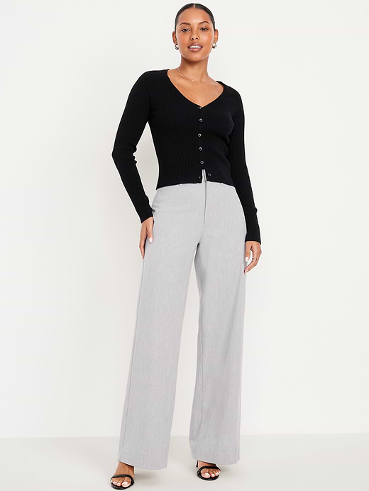Old Navy High-Waisted Pull-On Pixie Wide Leg Pants — photo 6