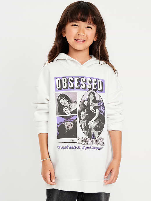 Old Navy Olivia Rodrigo™ Oversized Graphic Tunic Pullover Hoodie for Girls