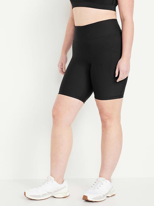 Old Navy High-Waisted PowerSoft Biker Shorts -- 8-inch inseam — photo 5