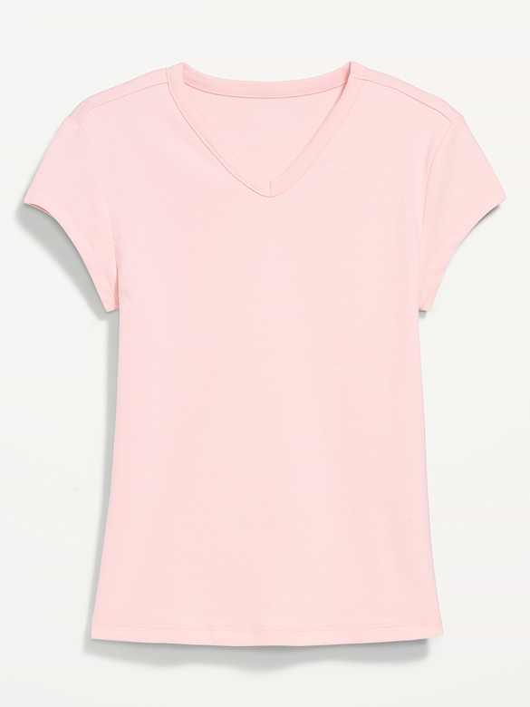 Old Navy Snug High V-Neck T-Shirt — photo 6