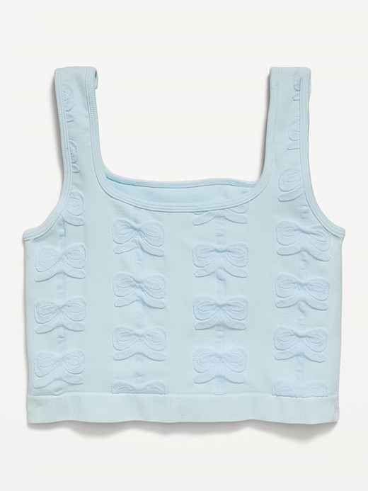 Old Navy Seamless Longline Bow Bra for Girls — photo 5