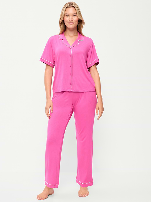 Old Navy Sunday Sleep Knit Jersey Pant Set — photo 5