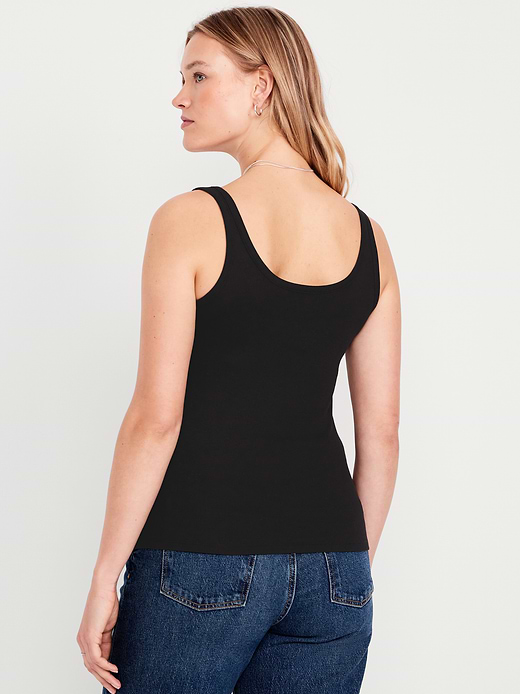 Old Navy First-Layer Ribbed Scoop-Neck Tank Top — photo 7