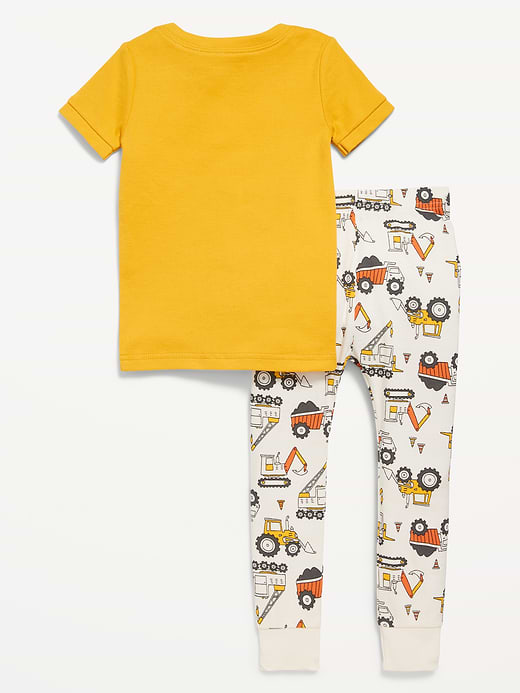 Old Navy Unisex Snug-Fit Printed Pajama Set for Toddler & Baby — photo 3