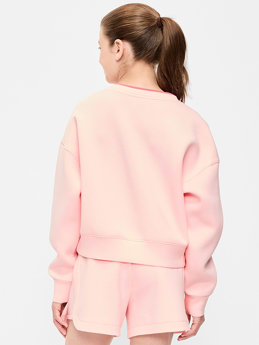 Old Navy Bounce Fleece V-Neck Sweatshirt for Girls — photo 3