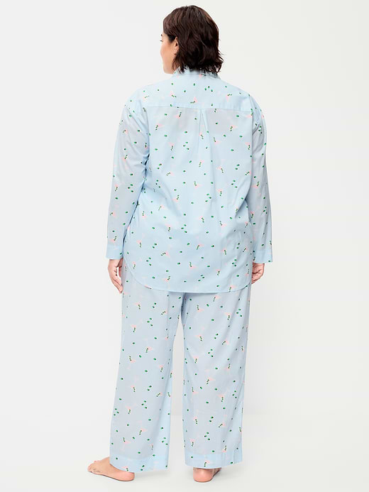 Old Navy Poplin Pajama Pant Set — photo 9