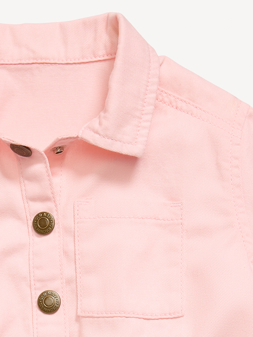 Old Navy Short-Sleeve Utility Romper for Toddler Girls — photo 3
