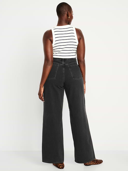 Old Navy Mid-Rise Wow Baggy Wide-Leg Jeans — photo 8