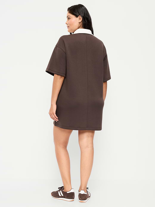 Old Navy Bounce Fleece Short-Sleeve Polo Dress — photo 7