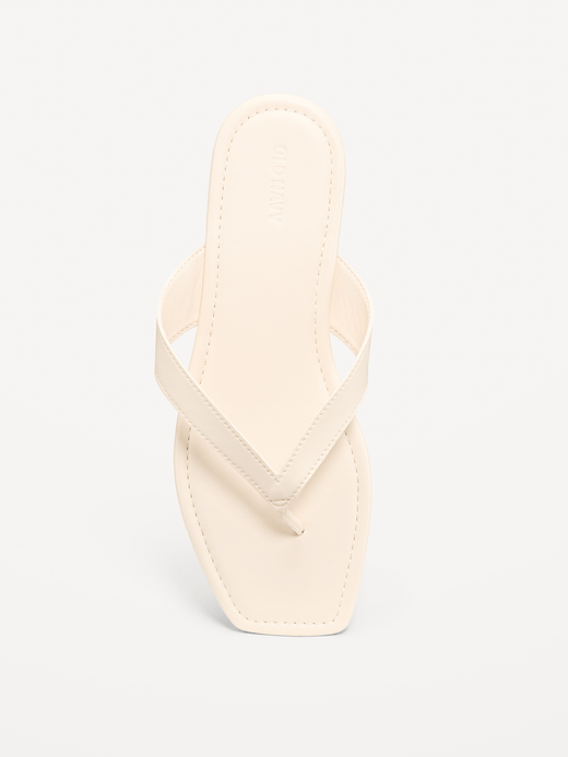 Old Navy Faux-Leather Flip Flop for Women — photo 3