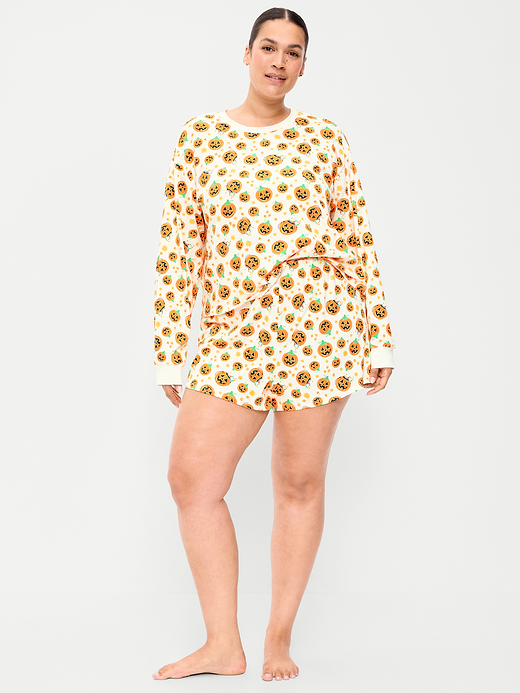 Old Navy Halloween Pajama T-Shirt and Shorts Set for Women — photo 7