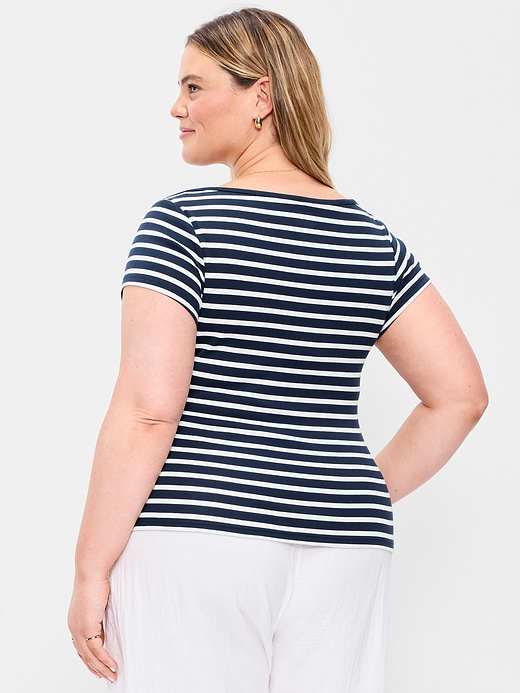 Old Navy Snug Boatneck T-Shirt — photo 10