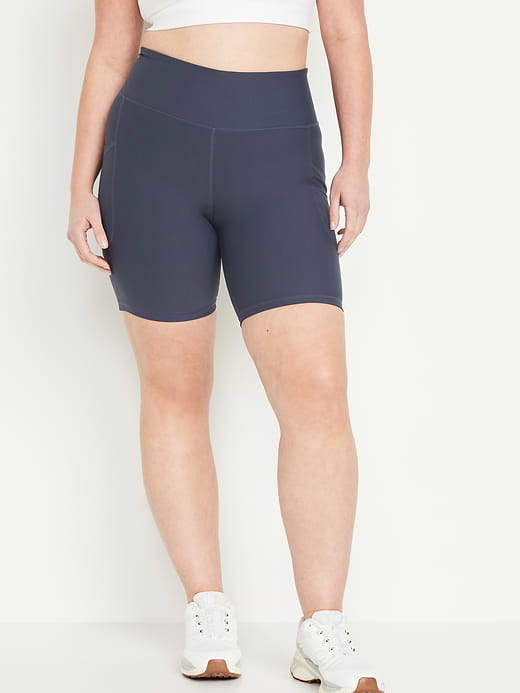 Old Navy High-Waisted PowerSoft Biker Shorts -- 8-inch inseam — photo 6