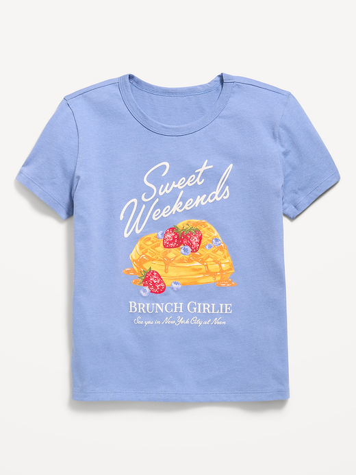 Old Navy Short-Sleeve Graphic T-Shirt for Girls — photo 1