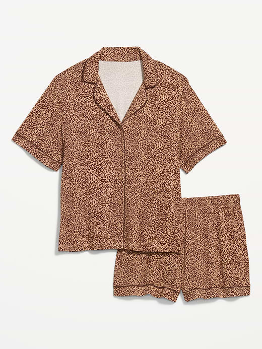 Old Navy Sunday Sleep Knit Jersey Short Set — photo 4