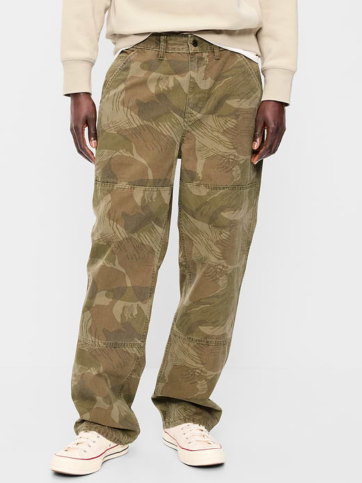 Old Navy 90s Loose Canvas Workwear Pants — photo 3