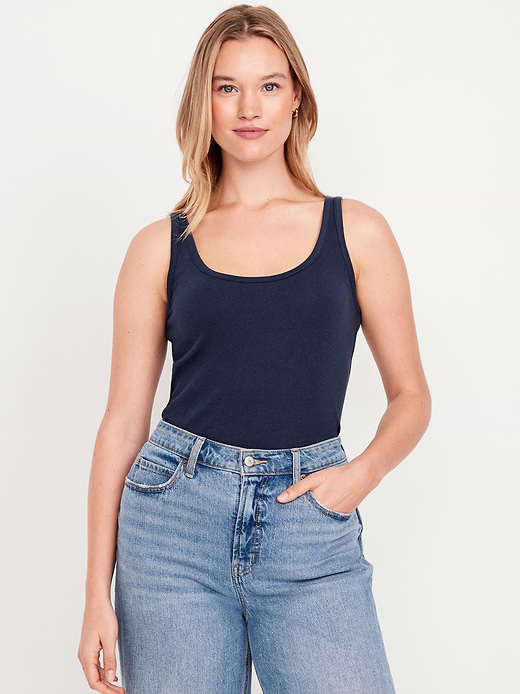Old Navy First-Layer Ribbed Scoop-Neck Tank Top — photo 6