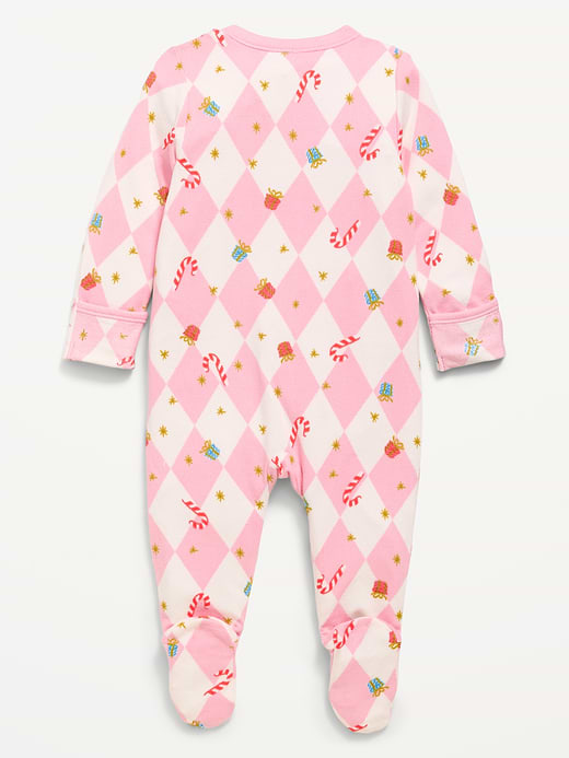 Old Navy 2-Way-Zip Sleep & Play Footed One-Piece for Baby — photo 4