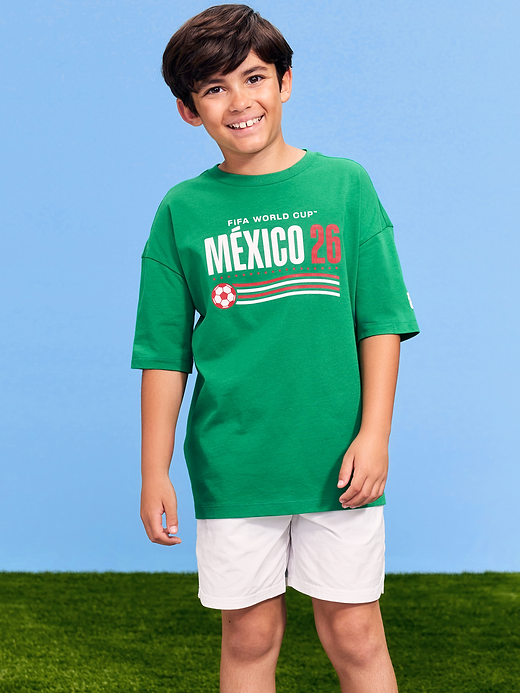 Old Navy FIFA World Cup 26™ Colombia Oversized Graphic T-Shirt for Boys — photo 1