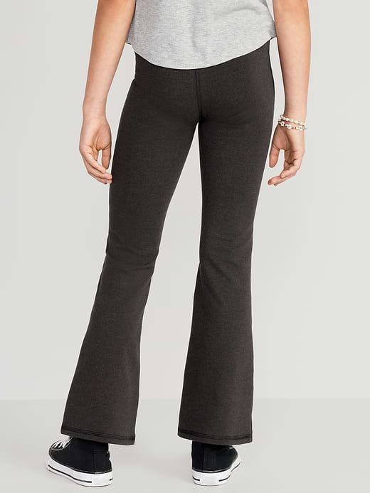 Old Navy High-Waisted PowerChill Crossover Flared Leggings for Girls — photo 3