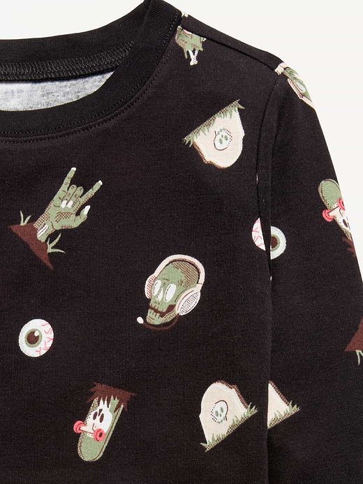 Old Navy Gender-Neutral Snug-Fit Graphic Pajama Set for Kids — photo 4