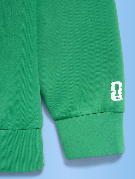 Old Navy FIFA World Cup 26™ Argentina Dynamic Fleece Collared Graphic Sweatshirt for Kids — photo 4