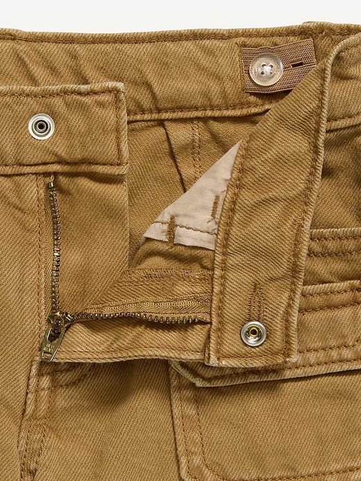 Old Navy Low-Rise Utility Jean Shorts for Girls — photo 6