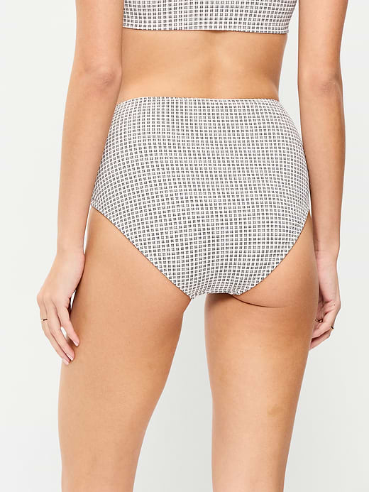 Old Navy High-Waisted Ribbed Bikini Swim Bottoms — photo 3