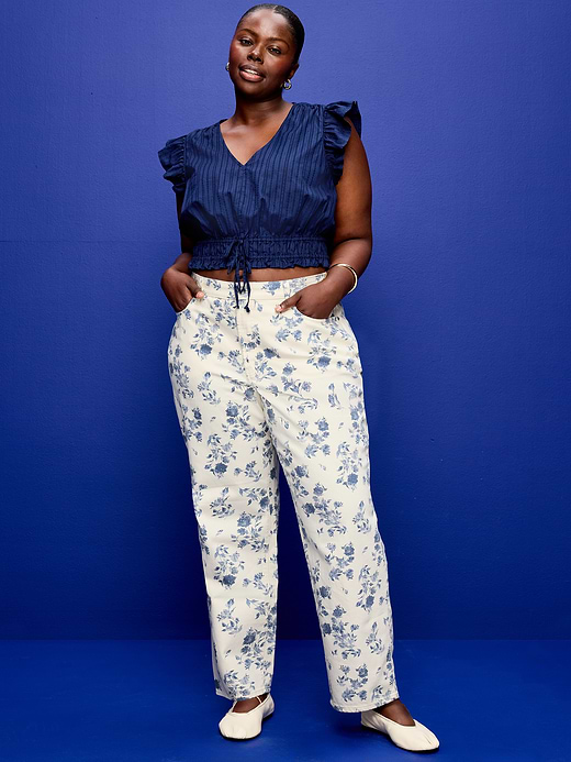 Old Navy Curvy High-Waisted OG Loose Jeans — photo 7
