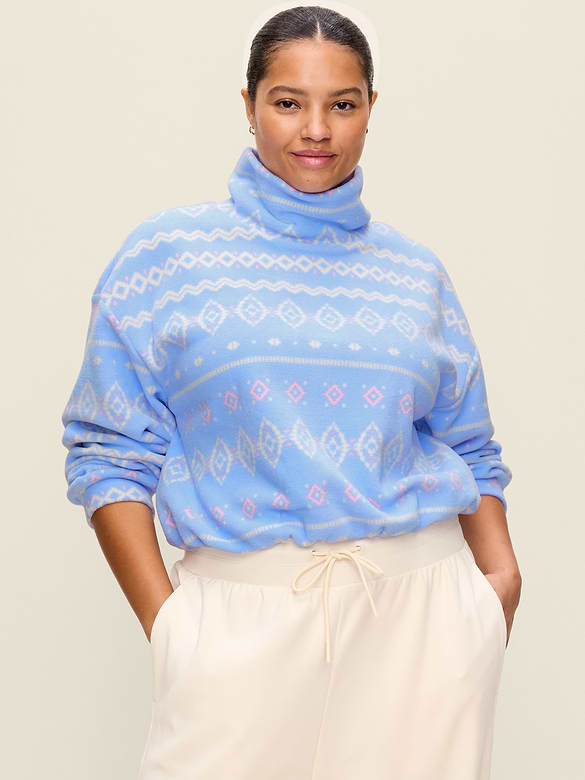 Old Navy Performance Fleece Funnel Neck Pullover — photo 7