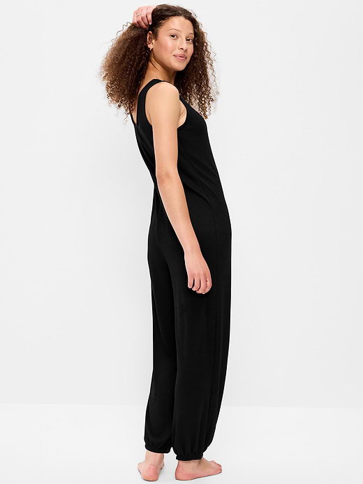 Old Navy Waffle-Knit Harem-Leg Pajama Jumpsuit — photo 3