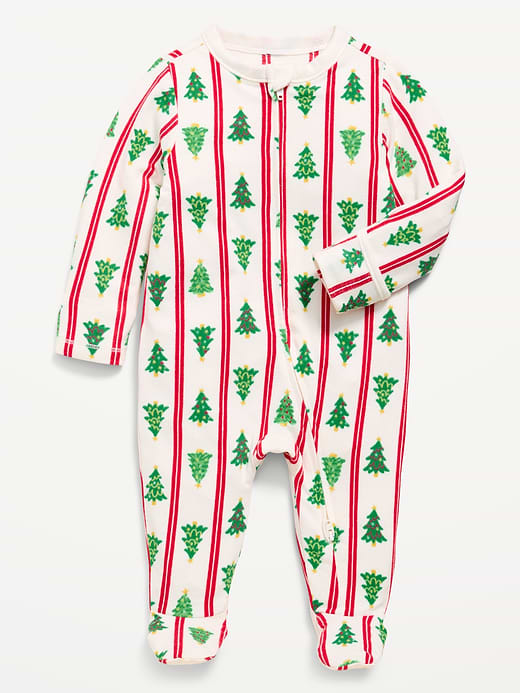 Old Navy 2-Way-Zip Sleep & Play Footed One-Piece for Baby — photo 3
