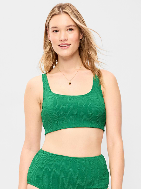 Old Navy Ribbed Scoop-Neck Swim Top — photo 6