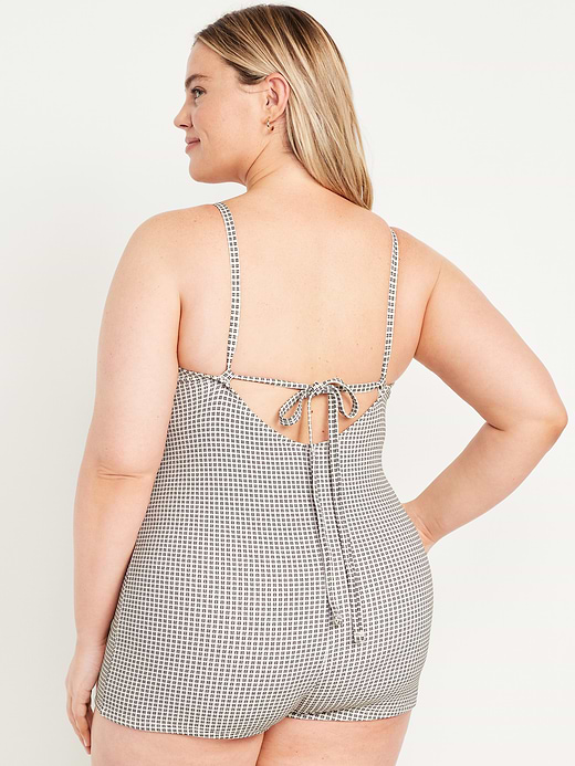 Old Navy Textured Swim Romper — photo 9