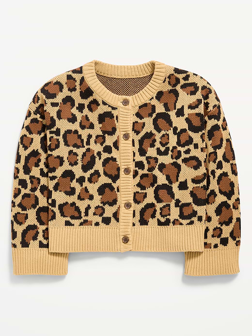 Old Navy Cozy Button-Front Cardigan Sweater for Girls — photo 3