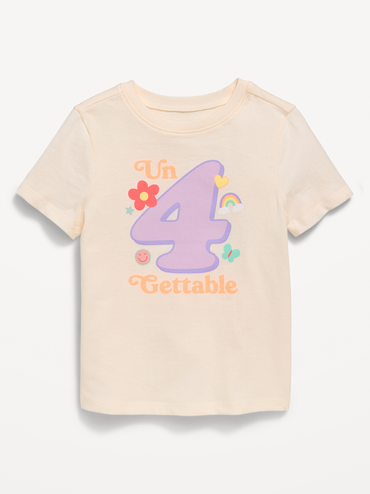 Old Navy Birthday Graphic T-Shirt for Toddler Girls — photo 3
